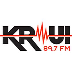 KRUI 89.7 FM logo