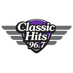 Classic Hits 96.7 radio logo