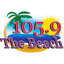 105.9 The Beach radio logo