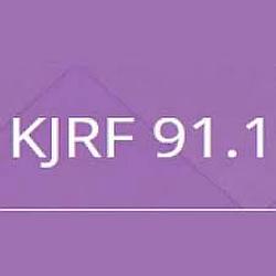 91.1 FM KJRF logo