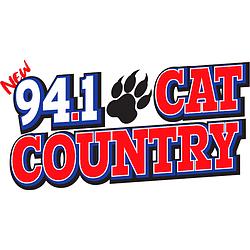 94.1 Cat Country radio logo