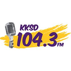 104.3 KKSD radio logo