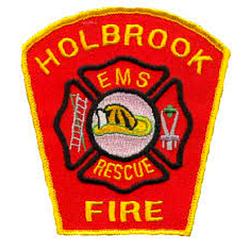 Holbrook Volunteer Fire Dispatch radio logo