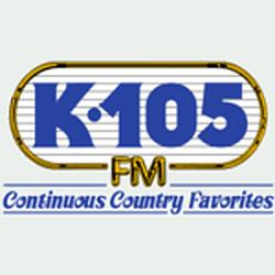 K 105 radio logo