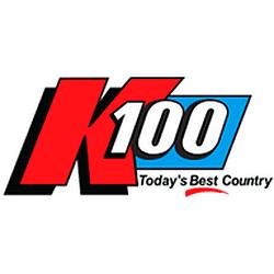 K100 Country radio logo