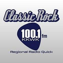 Classic Rock 100.1 radio logo