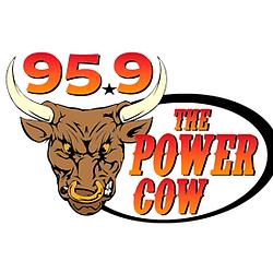 95.9 The Power Cow radio logo