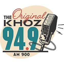 The Original KHOZ 94.9FM radio logo