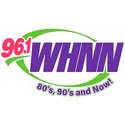 96 WHNN radio logo