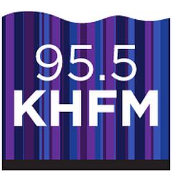 95.5 KHFM radio logo