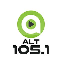 Alt 105.1 radio logo