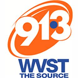 91.3 WVST-FM logo
