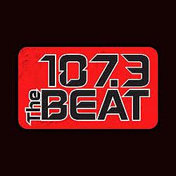 107.3 The Beat radio logo