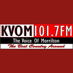 KVOM 101.7 FM logo