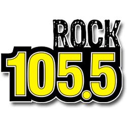 Rock 105.5 radio logo