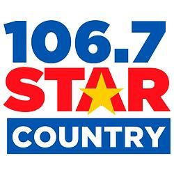 106.7 Star Country radio logo