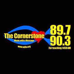 The Cornerstone radio logo