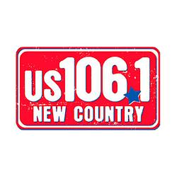106.1 Real Country radio logo