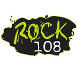 Rock 108 radio logo