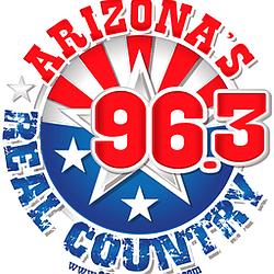 96.3 Arizona's Real Country radio logo