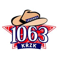 106.3 KRZK radio logo