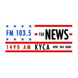 KYCA 1490 AM radio logo