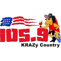 KRAZy Country radio logo