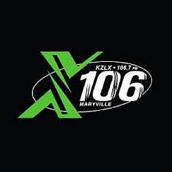 X106 KZLX FM logo