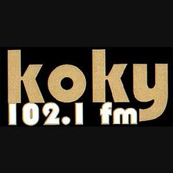 KOKY 102.1 FM logo