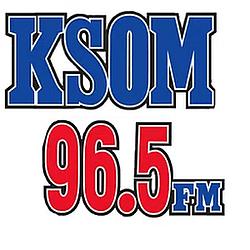 96.5 KSOM radio logo