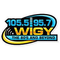 WIGY 105.5 & 95.7 FM logo