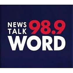 News/Talk 98.9 WORD radio logo