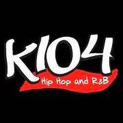 K104 - 104.5 KKDA-FM logo