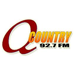 Qcountry 92.7 - KSJQ radio logo