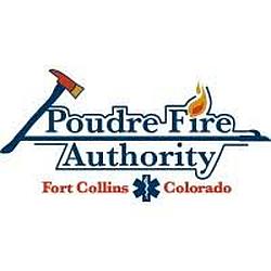 Poudre Fire Authority and EMS radio logo