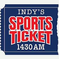 Indy's Sports Ticket 1430 AM radio logo