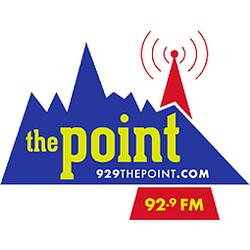 92.9 The Point radio logo