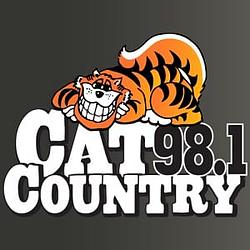 Cat Country 98.1 radio logo
