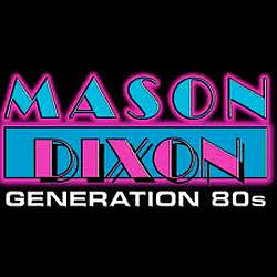 Mason Dixon Gen 80s radio logo