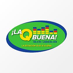 La Q Buena 106.9 radio logo