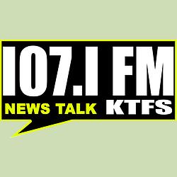 Texarkana's News Authority KTFS radio logo