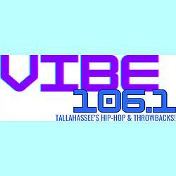 Vibe 106.1 radio logo