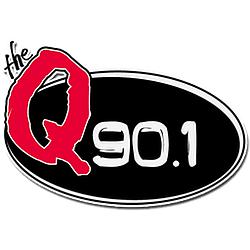 The Q90.1 radio logo