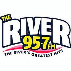 The River 95.7 radio logo