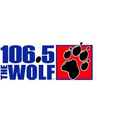 106.5 The Wolf radio logo