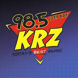 98.5 KRZ radio logo