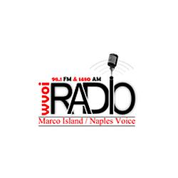 WVOI 1480 AM radio logo