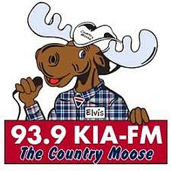 93.9 The Country Moose radio logo