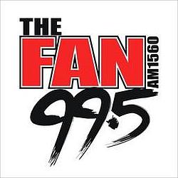 99.5 The Fan radio logo