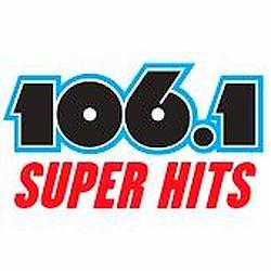 106.1 Super Hits radio logo